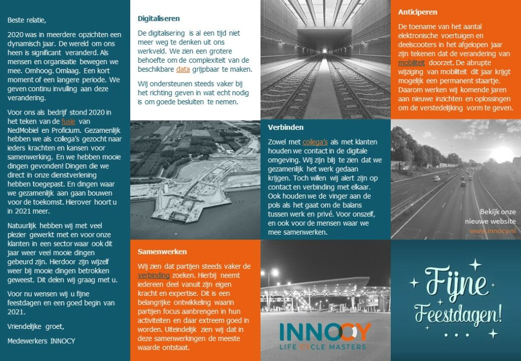 Eindejaarsgroet INNOCY